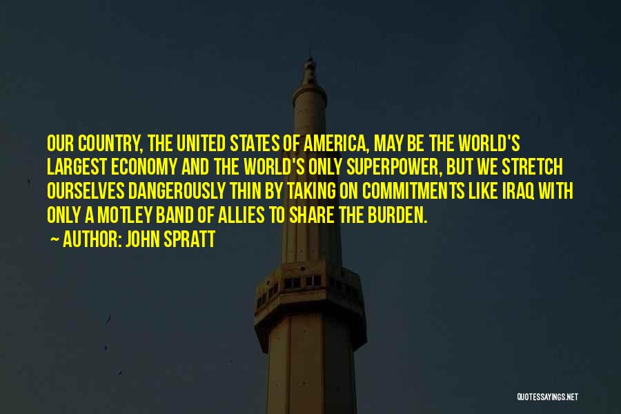 The United States Economy Quotes By John Spratt