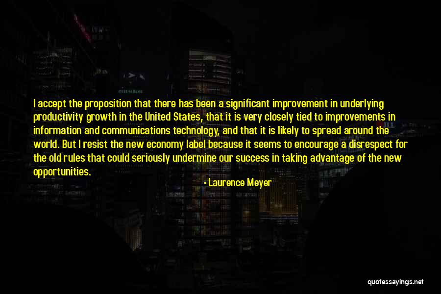 The United States Economy Quotes By Laurence Meyer