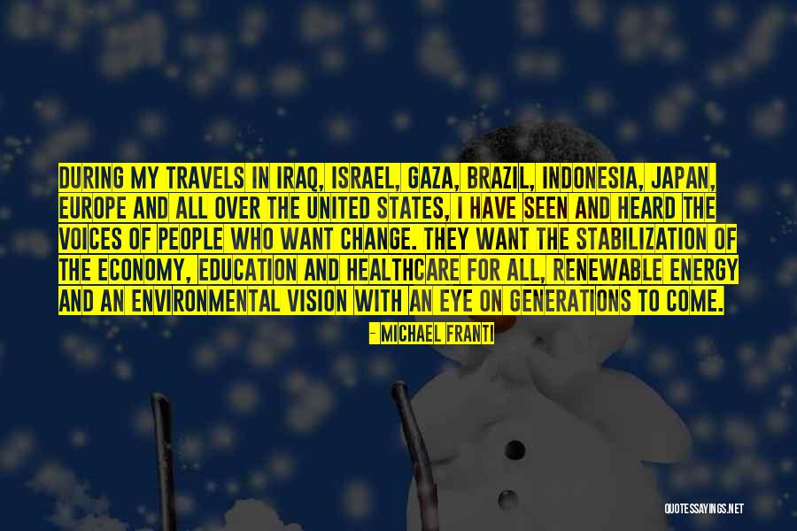 The United States Economy Quotes By Michael Franti