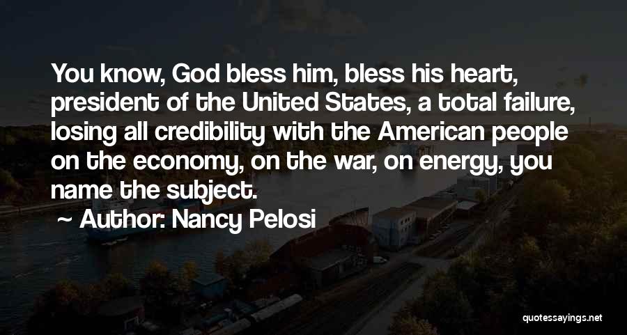 The United States Economy Quotes By Nancy Pelosi
