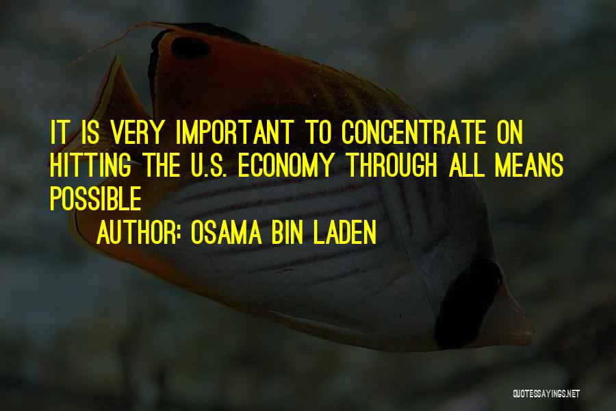 The United States Economy Quotes By Osama Bin Laden