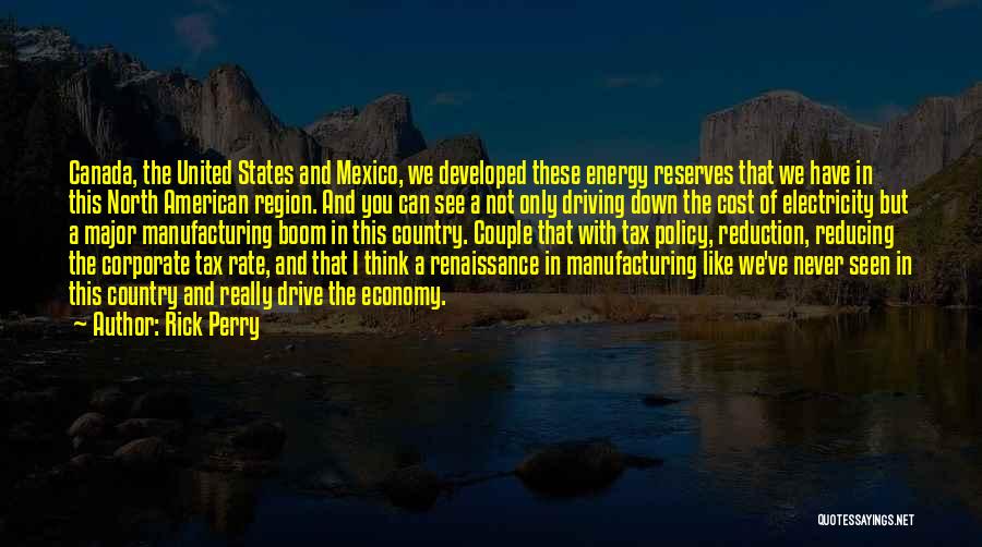 The United States Economy Quotes By Rick Perry