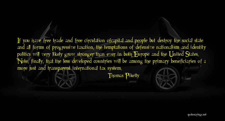 The United States Economy Quotes By Thomas Piketty