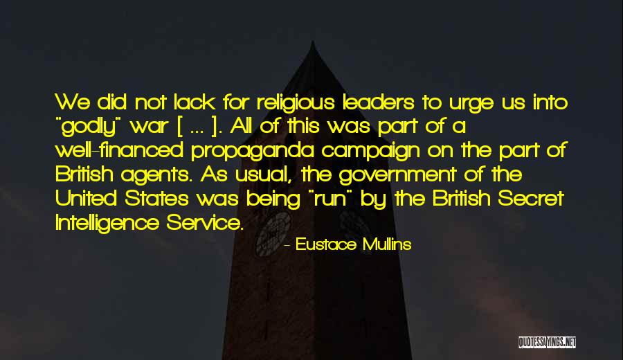 The United States Government Quotes By Eustace Mullins