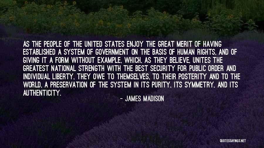 The United States Government Quotes By James Madison The United States Government Quotes By James Madison