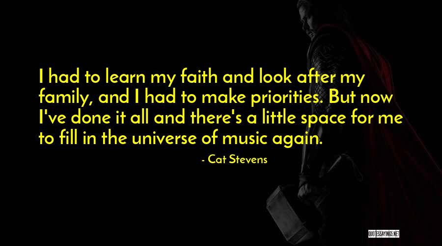 The Universe And Music Quotes By Cat Stevens