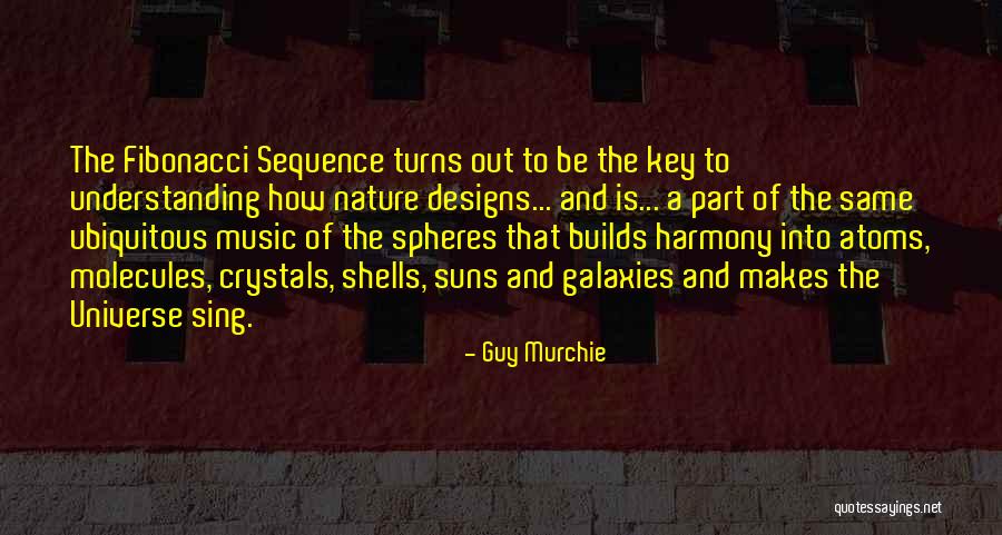 The Universe And Music Quotes By Guy Murchie