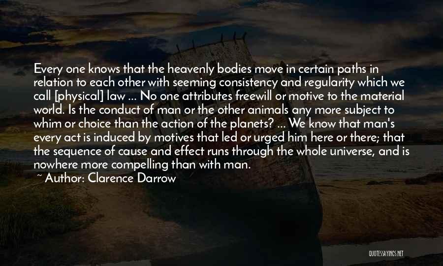 The Universe And Planets Quotes By Clarence Darrow
