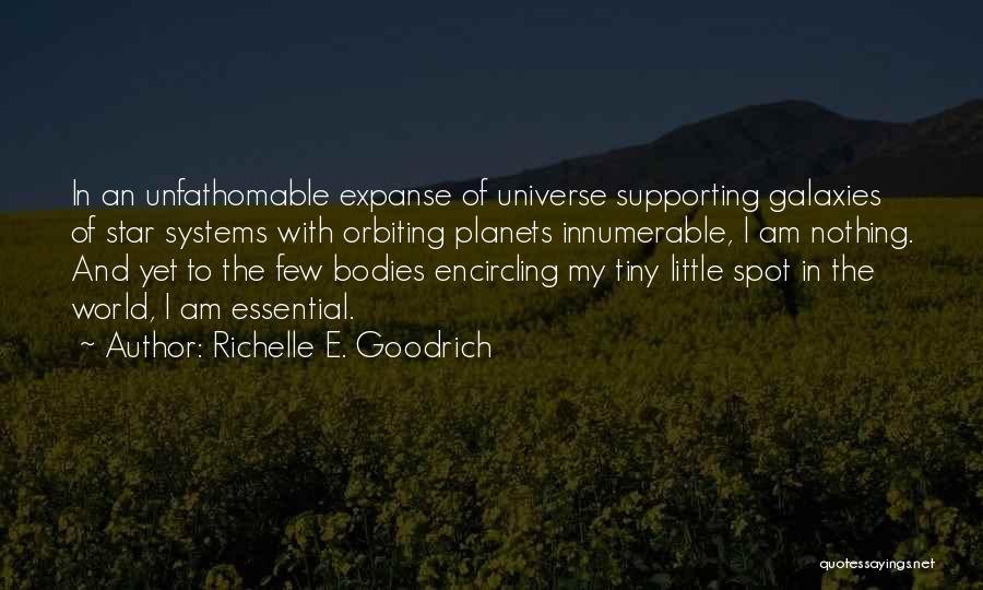 The Universe And Planets Quotes By Richelle E. Goodrich