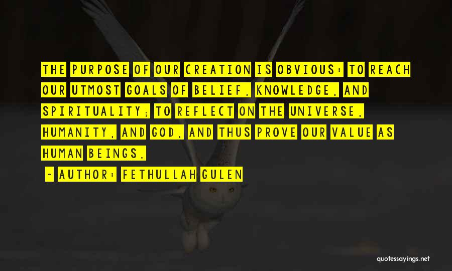 The Universe And Spirituality Quotes By Fethullah Gulen