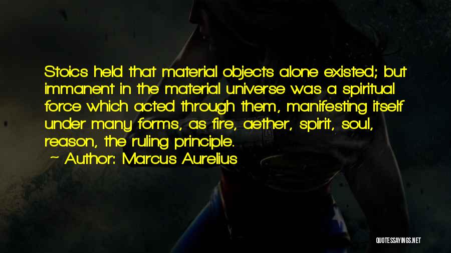 The Universe Spiritual Quotes By Marcus Aurelius