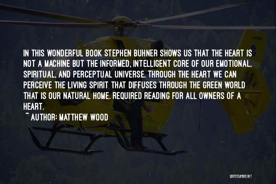 The Universe Spiritual Quotes By Matthew Wood