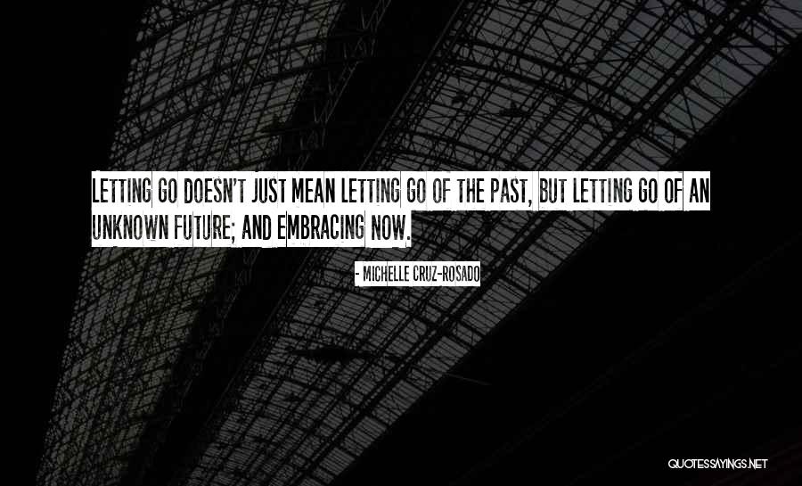 The Unknown Future Quotes By Michelle Cruz-Rosado