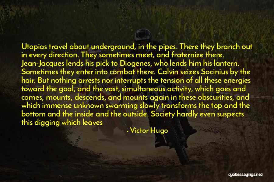 The Unknown Future Quotes By Victor Hugo