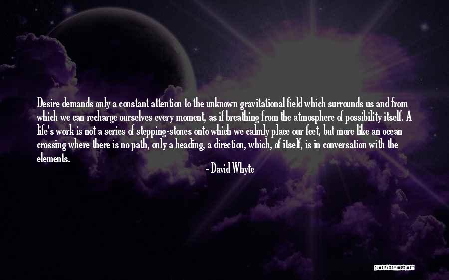 The Unknown Path Quotes By David Whyte