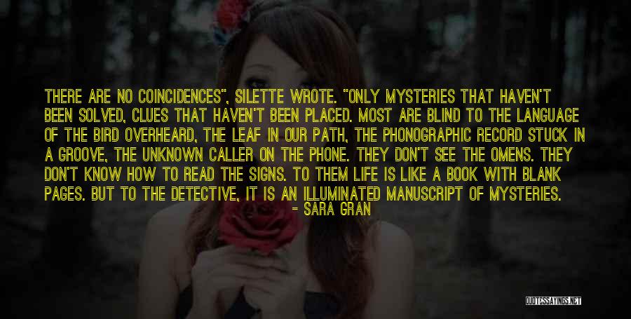 The Unknown Path Quotes By Sara Gran The Unknown Path Quotes By Sara Gran