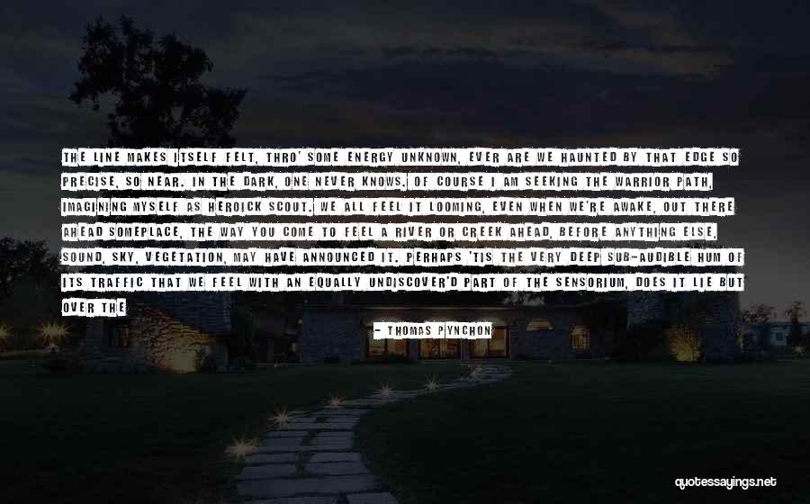 The Unknown Path Quotes By Thomas Pynchon The Unknown Path Quotes By Thomas Pynchon