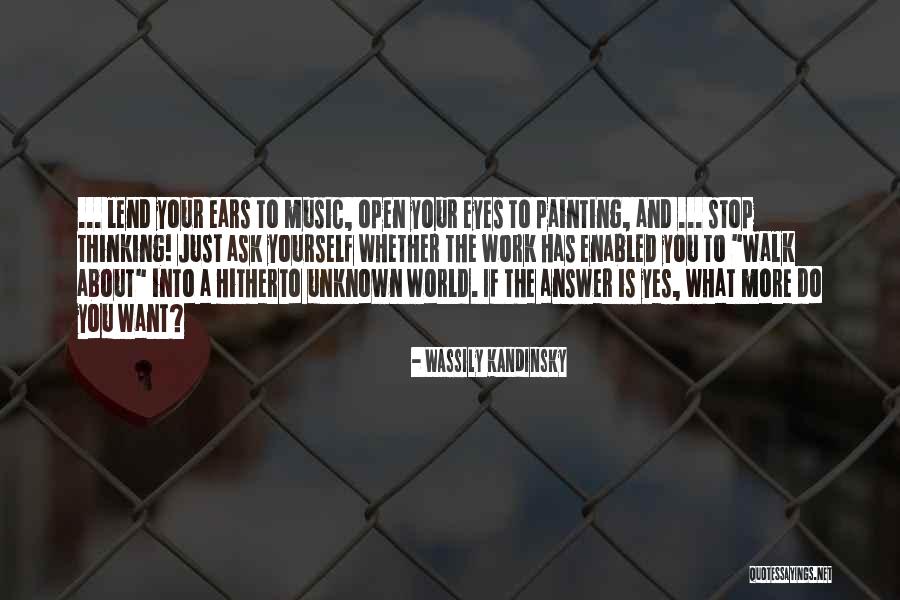 The Unknown World Quotes By Wassily Kandinsky The Unknown World Quotes By Wassily Kandinsky