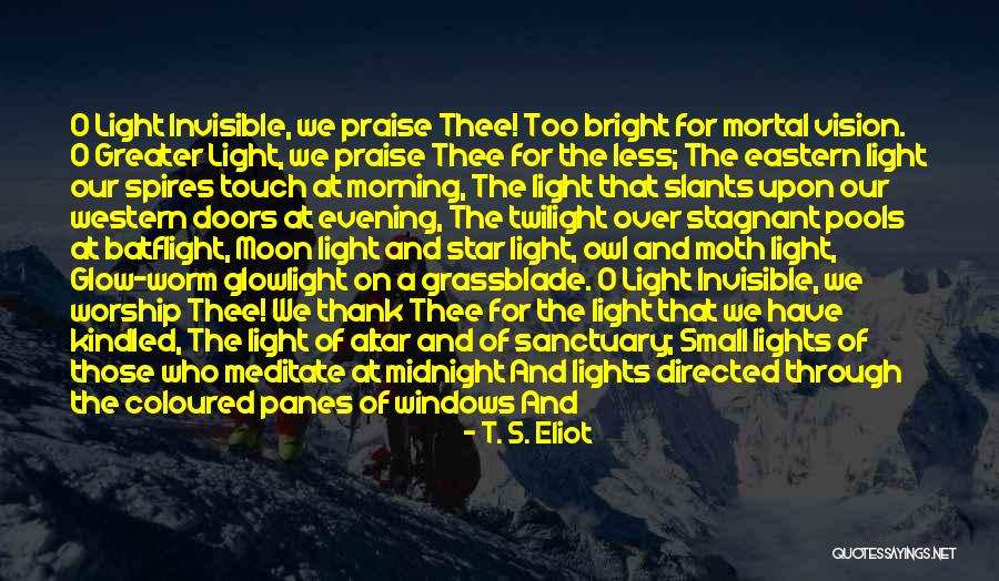 The Unquiet Quotes By T. S. Eliot