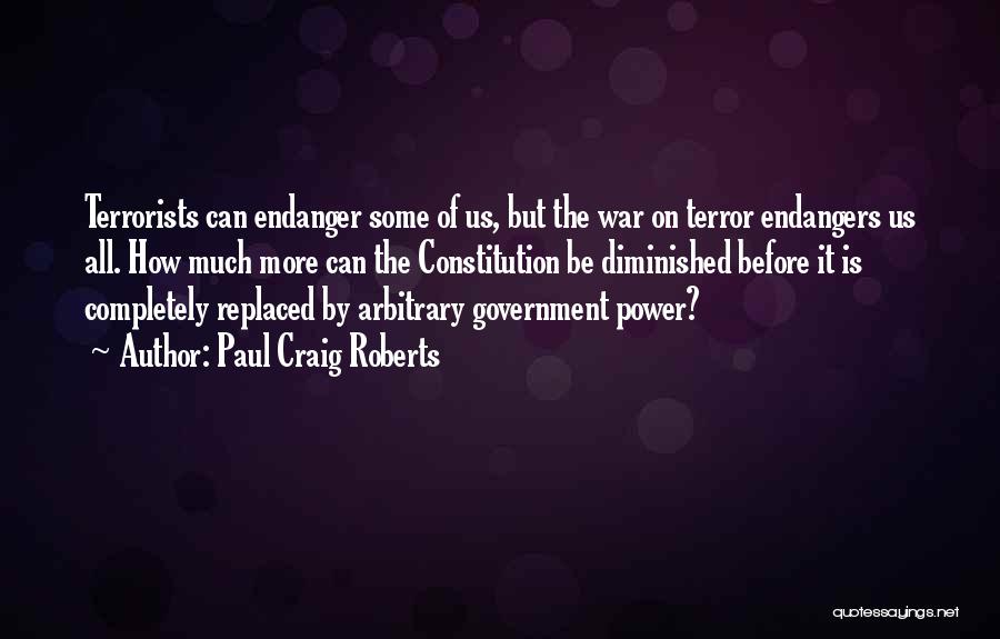 The Us Constitution Quotes By Paul Craig Roberts