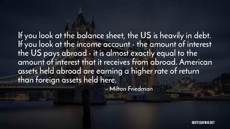 The Us Debt Quotes By Milton Friedman The Us Debt Quotes By Milton Friedman
