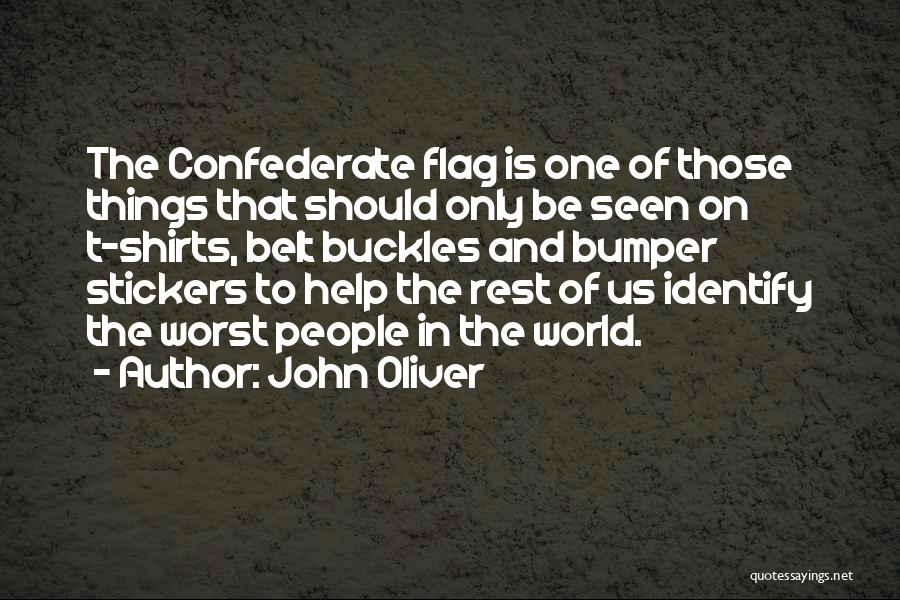The Us Flag Quotes By John Oliver