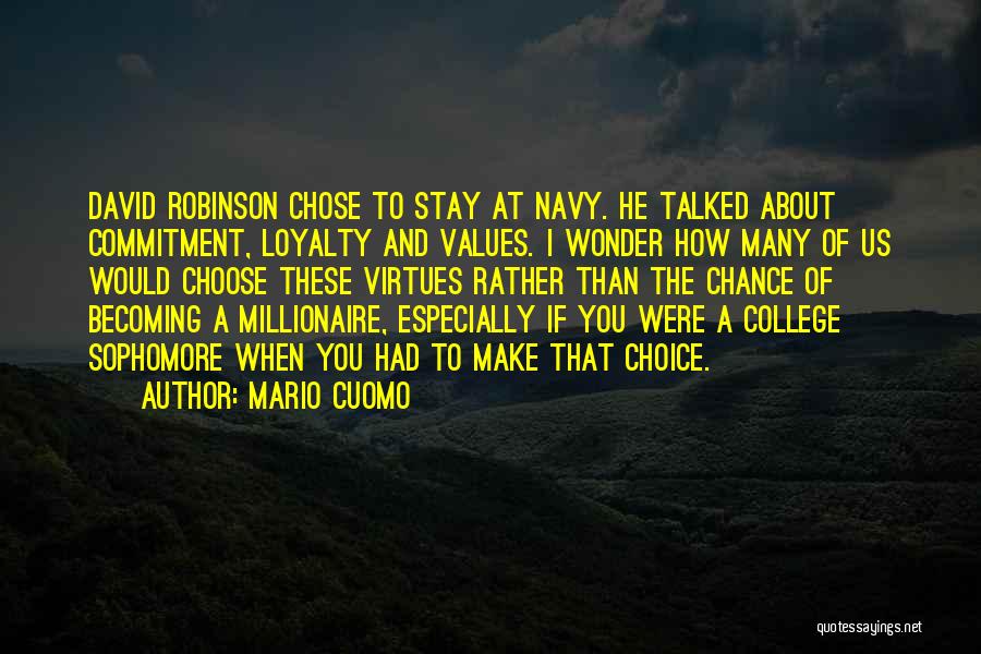 The Us Navy Quotes By Mario Cuomo