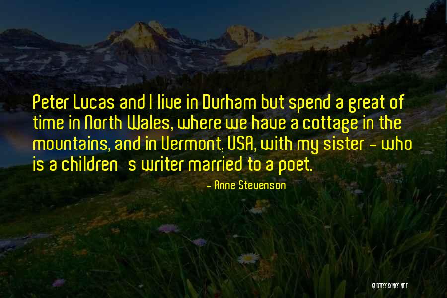 The Usa Quotes By Anne Stevenson