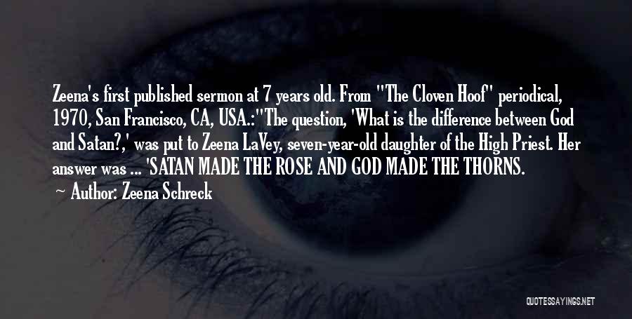 The Usa Quotes By Zeena Schreck