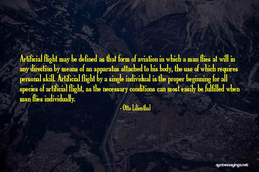 The Use Of Single Quotes By Otto Lilienthal