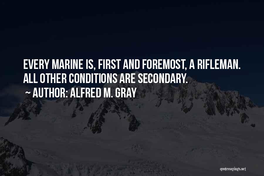 The Usmc Quotes By Alfred M. Gray