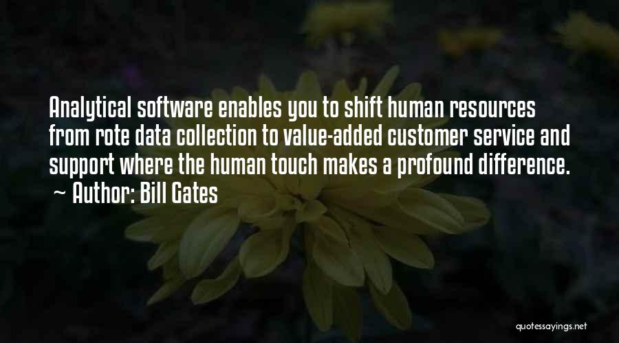 The Value Of Human Resources Quotes By Bill Gates