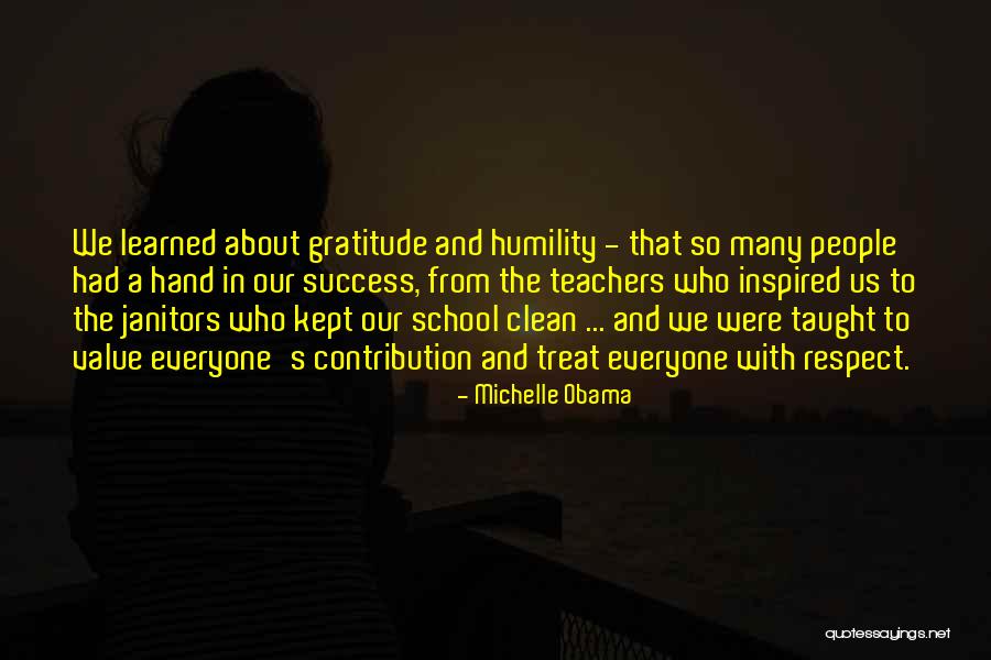 The Value Of Teachers Quotes By Michelle Obama