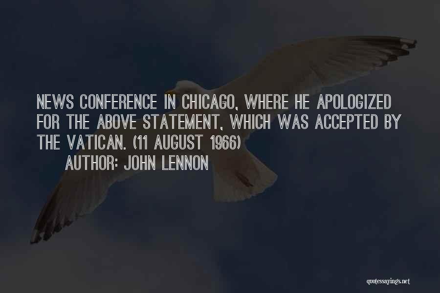 The Vatican Quotes By John Lennon