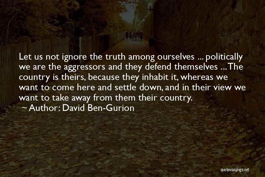 The View From Here Quotes By David Ben-Gurion