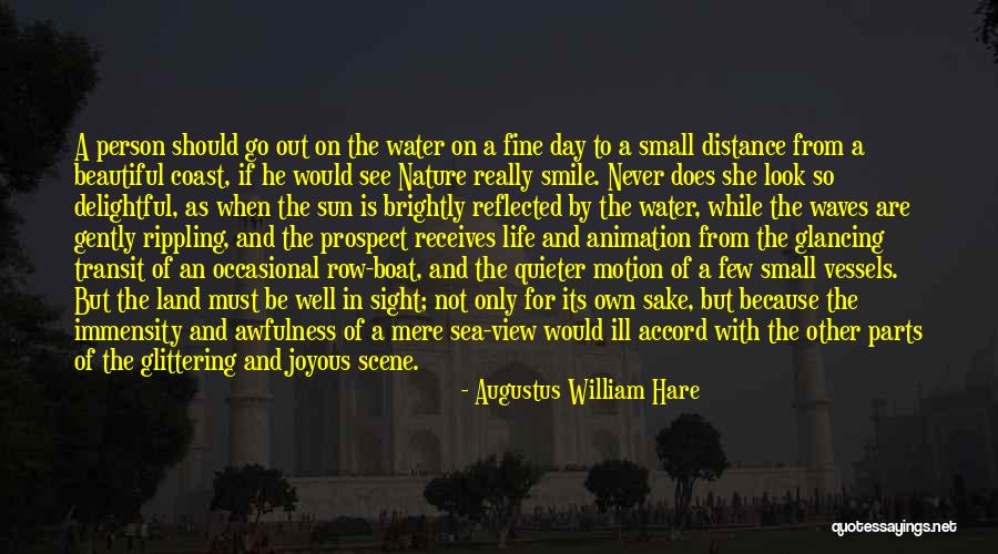 The View Of Nature Quotes By Augustus William Hare The View Of Nature Quotes By Augustus William Hare