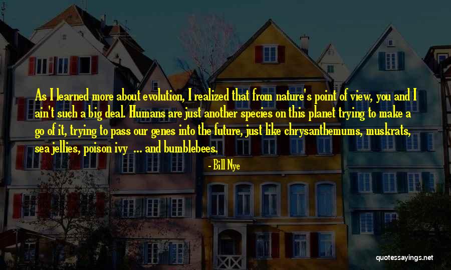 The View Of Nature Quotes By Bill Nye The View Of Nature Quotes By Bill Nye