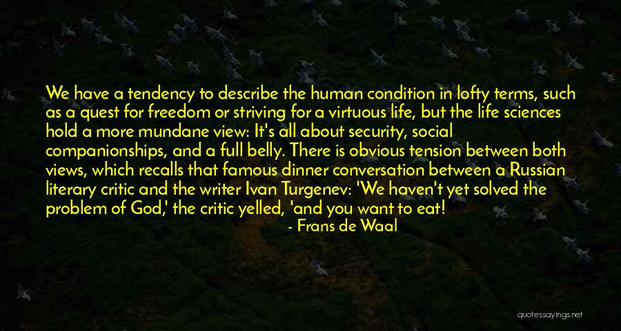 The View Of Nature Quotes By Frans De Waal The View Of Nature Quotes By Frans De Waal
