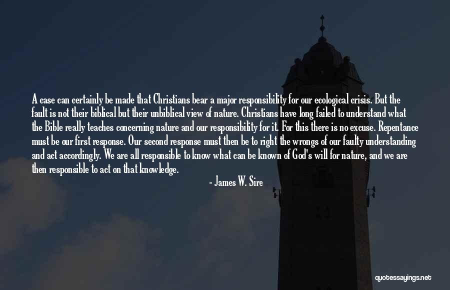 The View Of Nature Quotes By James W. Sire The View Of Nature Quotes By James W. Sire