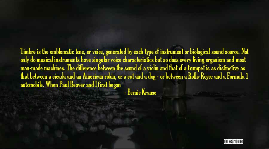 The Violin Quotes By Bernie Krause The Violin Quotes By Bernie Krause