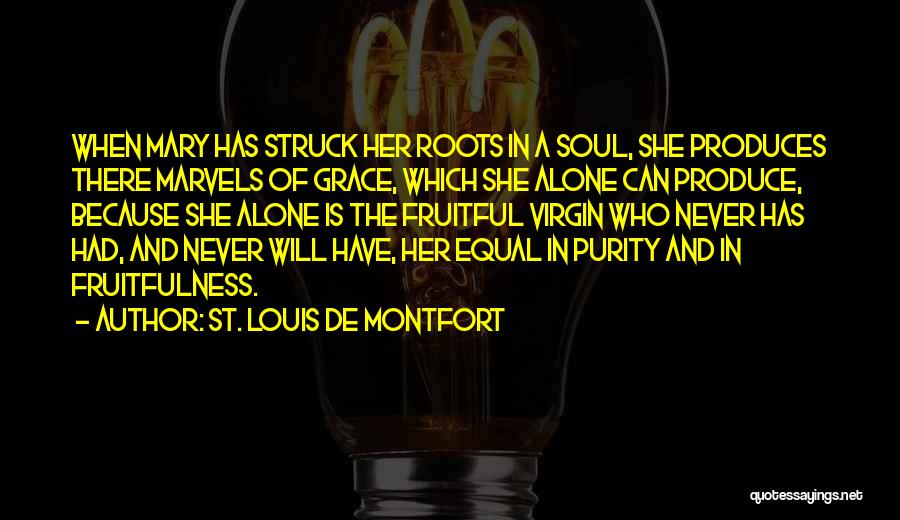 The Virgin Mary Quotes By St. Louis De Montfort
