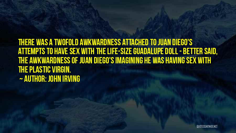 The Virgin Of Guadalupe Quotes By John Irving