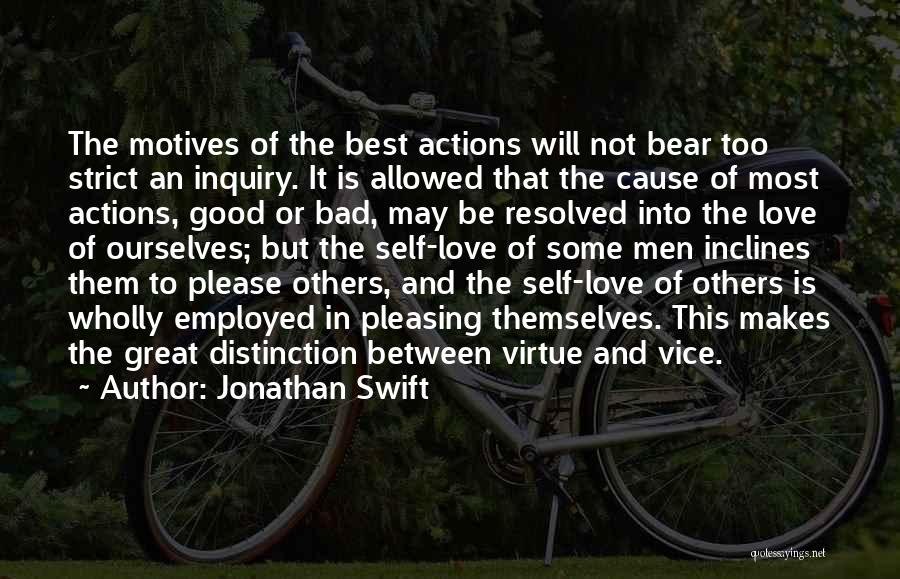 The Virtue Of Love Quotes By Jonathan Swift