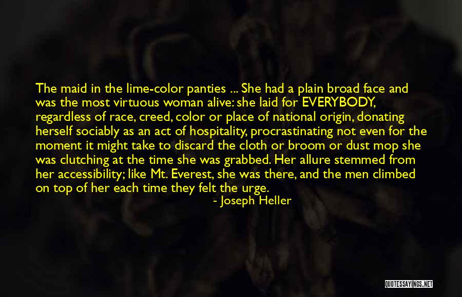 The Virtuous Woman Quotes By Joseph Heller The Virtuous Woman Quotes By Joseph Heller