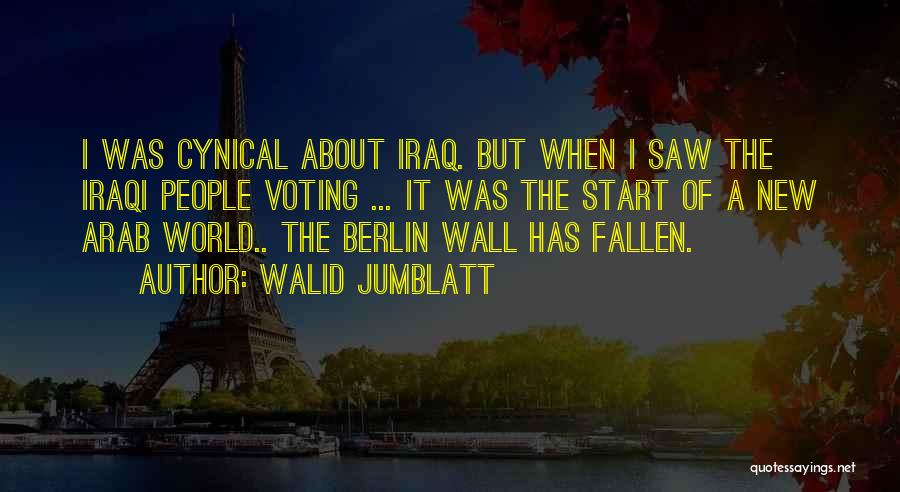 The Wall Of Berlin Quotes By Walid Jumblatt