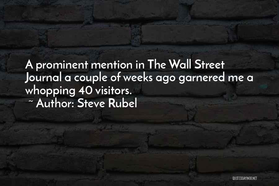 The Wall Street Journal Quotes By Steve Rubel