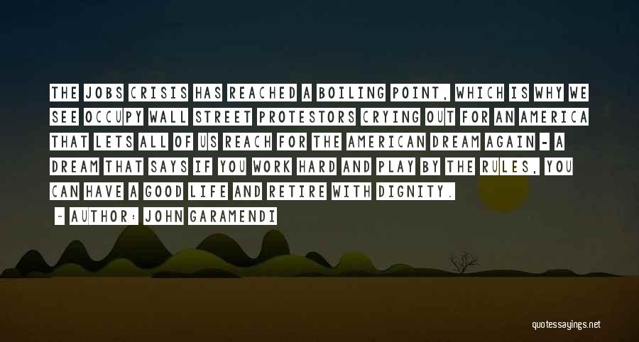 The Wall Street Quotes By John Garamendi