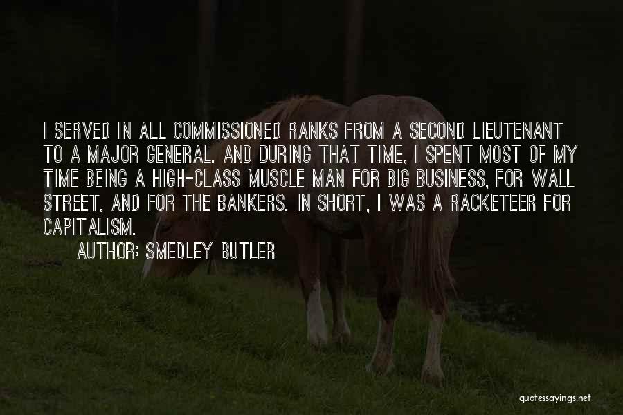 The Wall Street Quotes By Smedley Butler