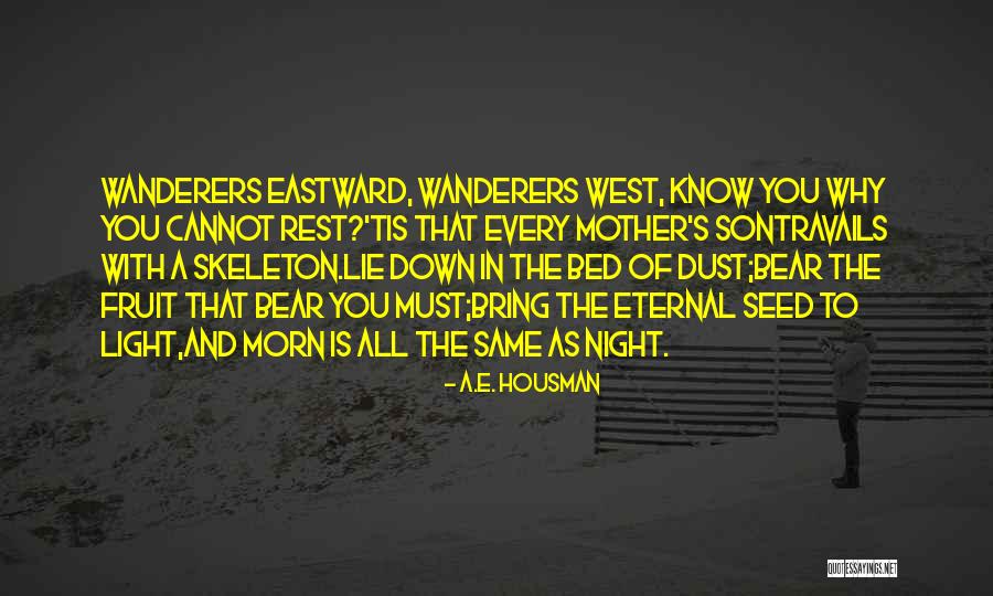 The Wanderers Quotes By A.E. Housman The Wanderers Quotes By A.E. Housman