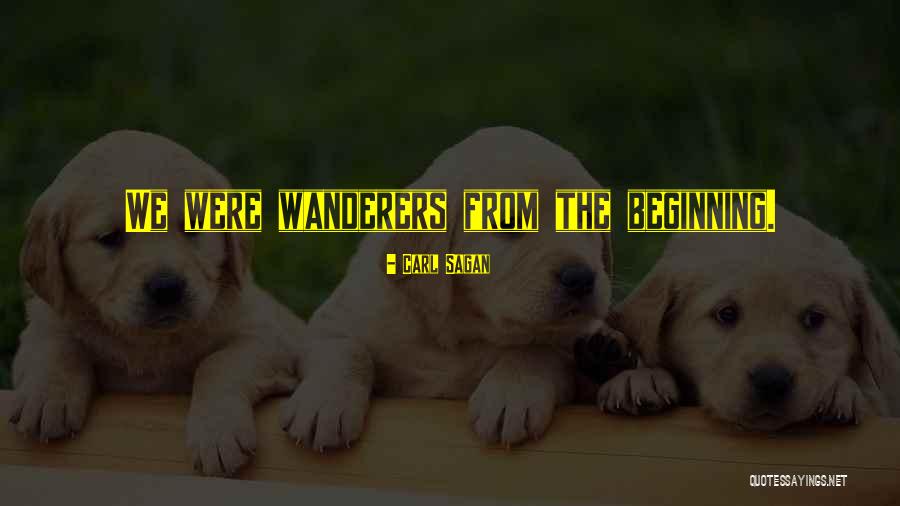 The Wanderers Quotes By Carl Sagan The Wanderers Quotes By Carl Sagan